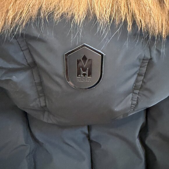 Mackage Black Adali Down Jacket Size M - Picture 5 of 8